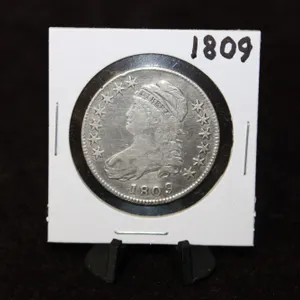 1809 U.S. Silver Capped Bust Half Dollar