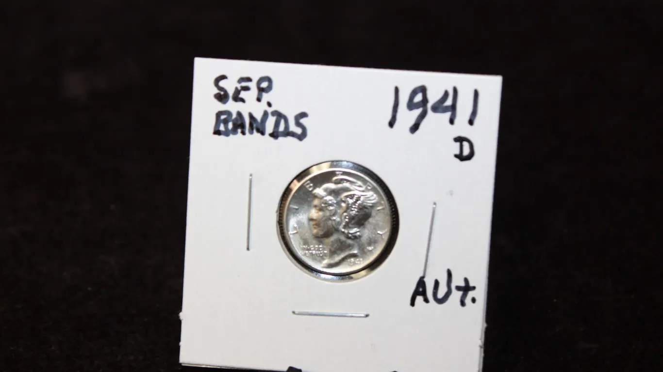 1941-D U.S. Mercury Silver Dime