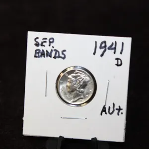 1941-D U.S. Mercury Silver Dime