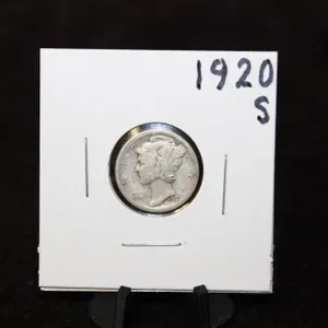 1920-S U.S. Mercury Silver Dime