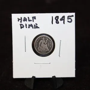 1845 U.S. Silver Seated Liberty Half Dime