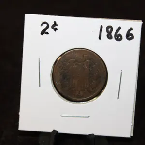 1866 U.S. Shield Two Cents