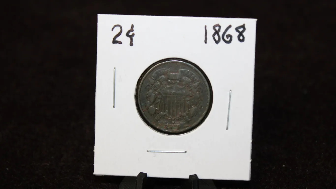 1868 U.S. Shield Two Cents