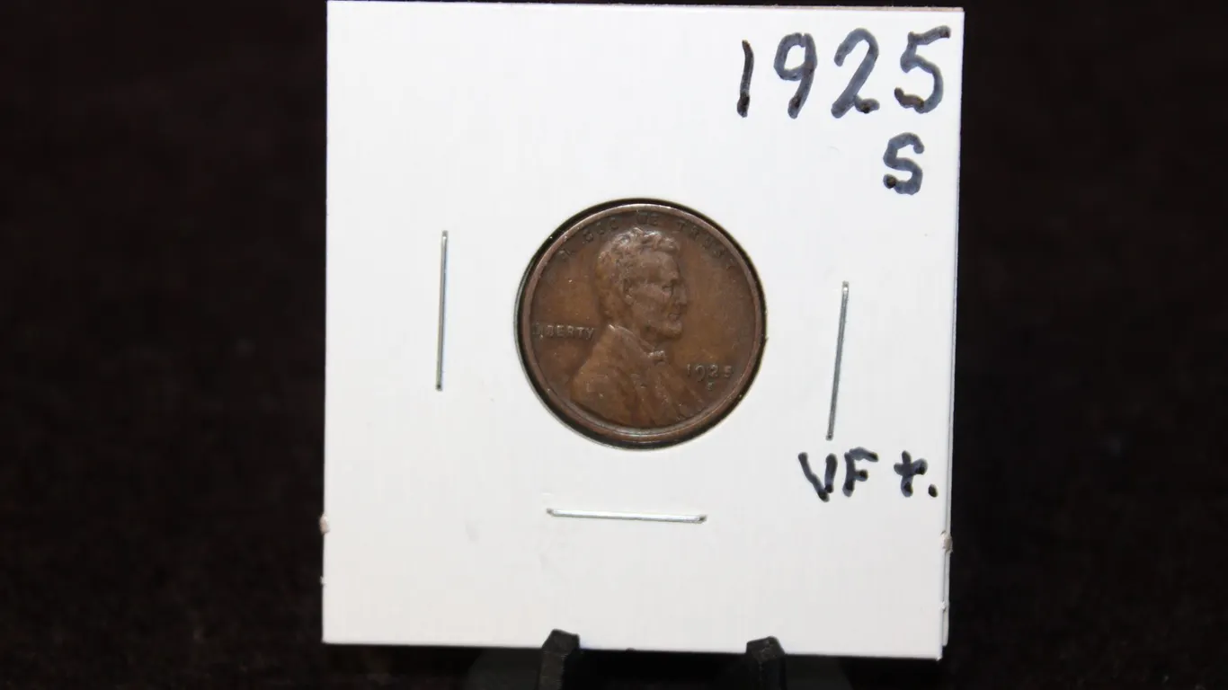 1925-S U.S. Lincoln Wheat Cent