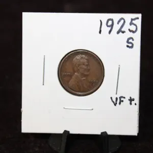 1925-S U.S. Lincoln Wheat Cent