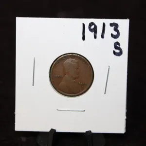 1913-S U.S. Lincoln Wheat Cent