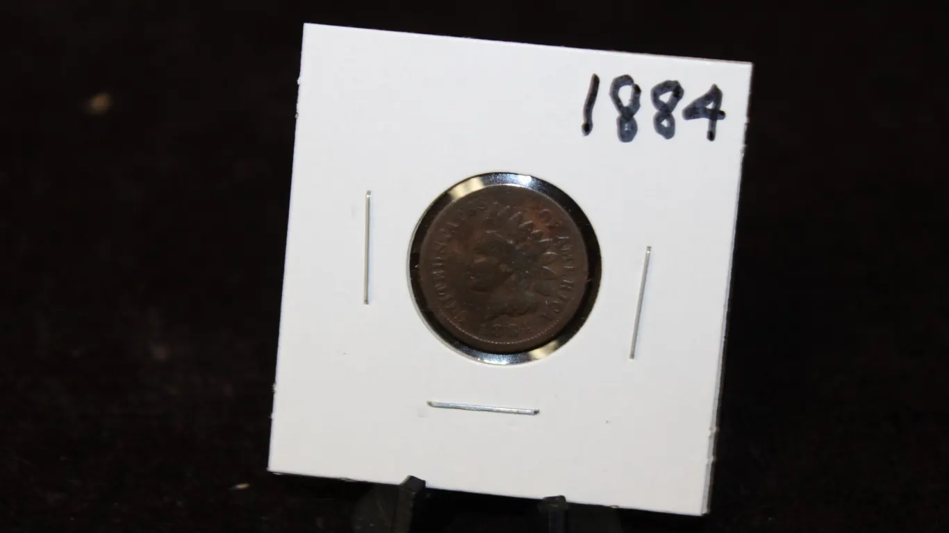 1884 U.S. Indian Head Cent