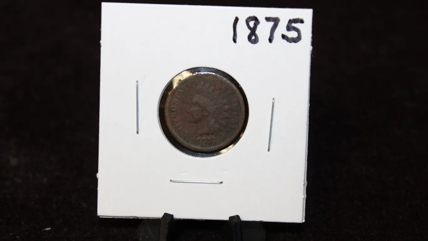 1875 U.S. Indian Head Cent