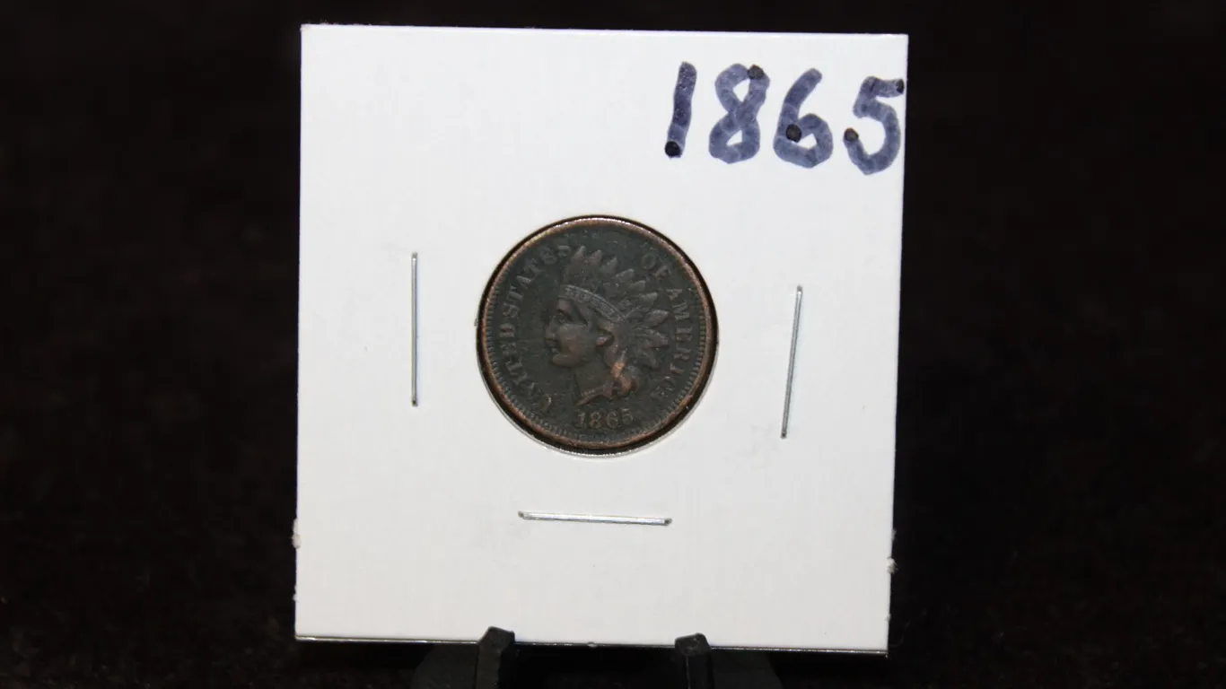 1865 U.S. Indian Head Cent