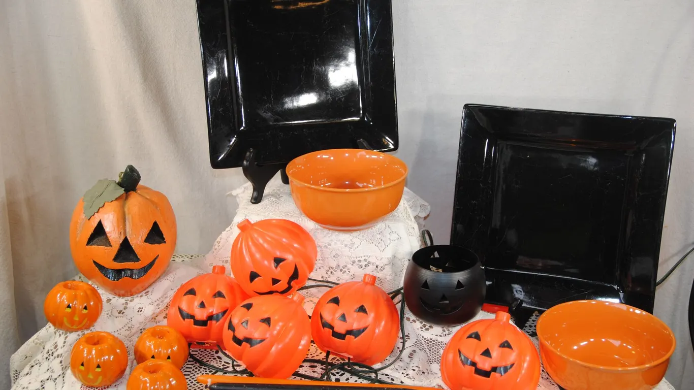 Lighted Pumpkin Blow Molds
