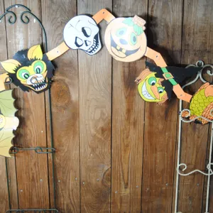 Vintage Jointed Die-cut Halloween