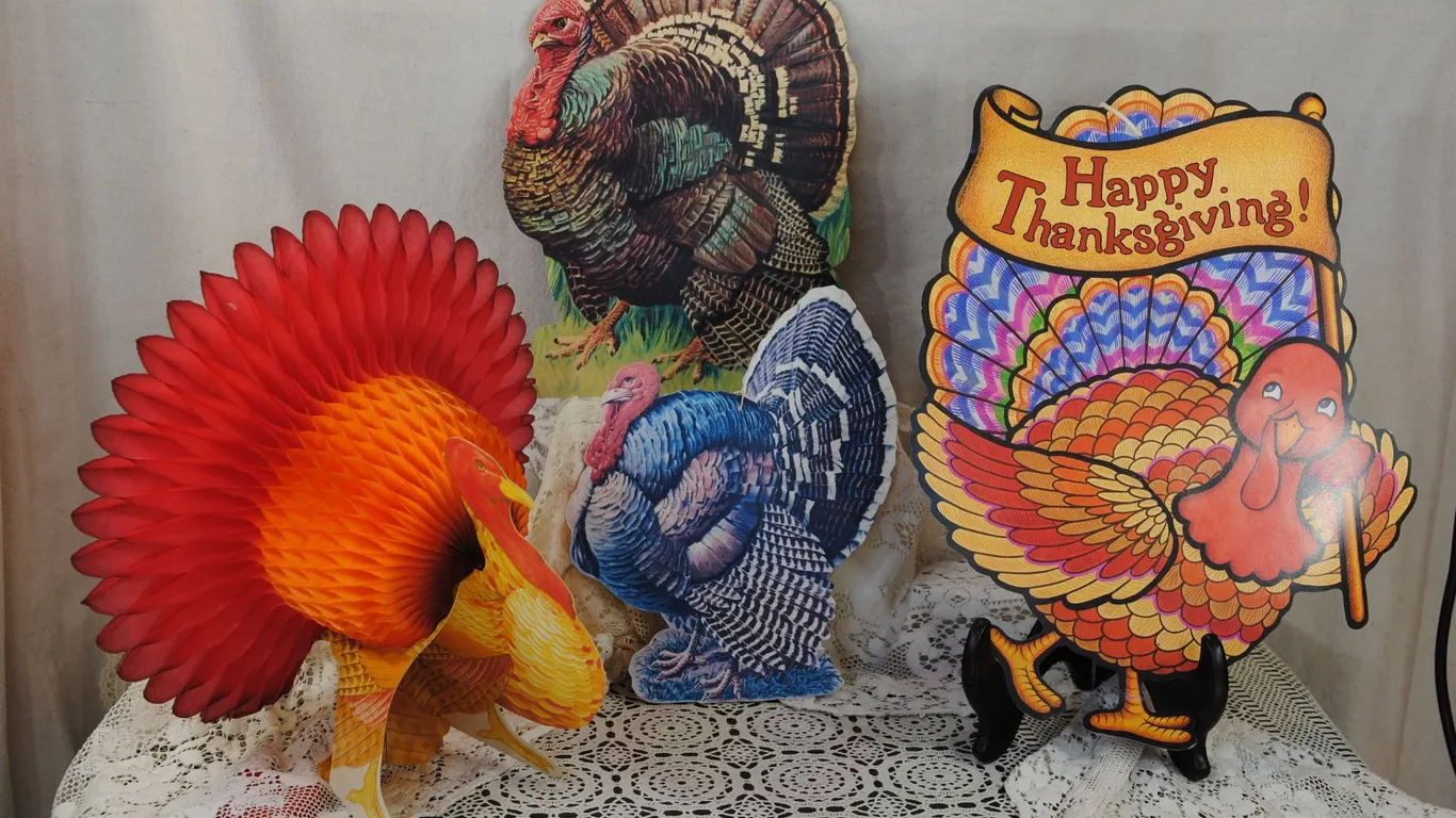 Vintage Die-Cut Decorations