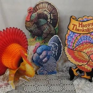 Vintage Die-Cut Decorations