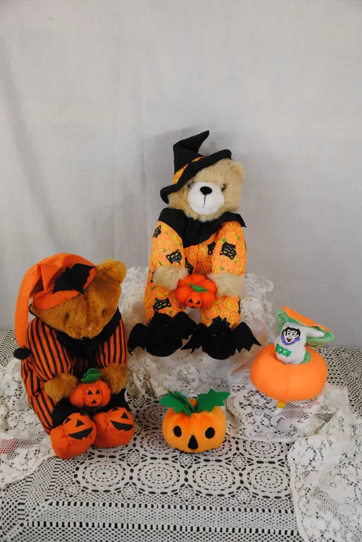 Halloween Plush Bears