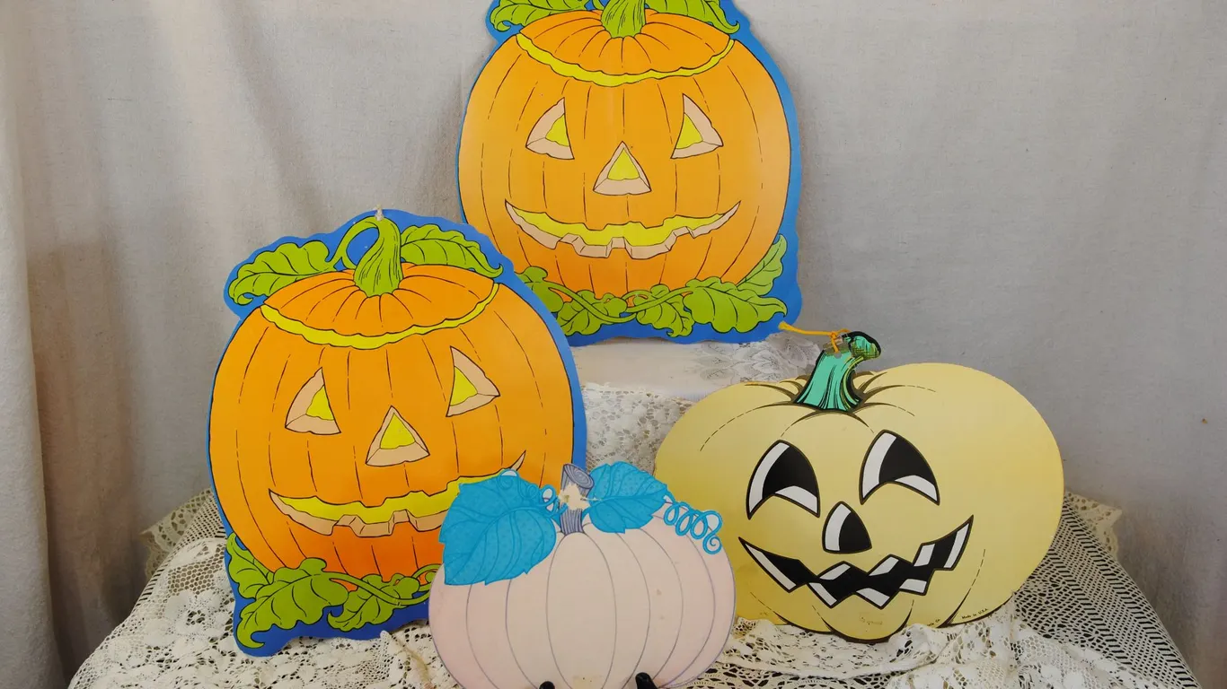 Vintage Die-Cut Decorations