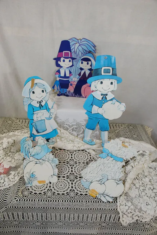 Vintage Die-Cut Decorations