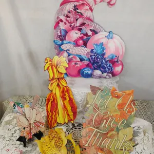Vintage Die-Cut Decorations