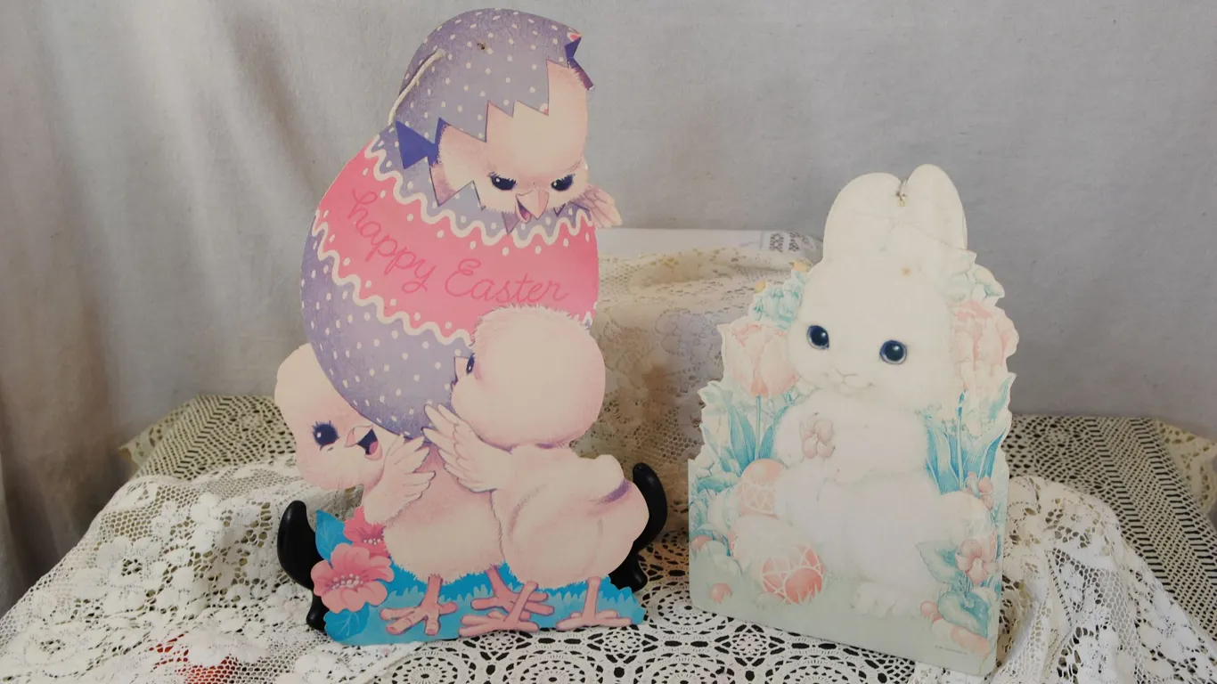 Vintage Die-Cut Decorations