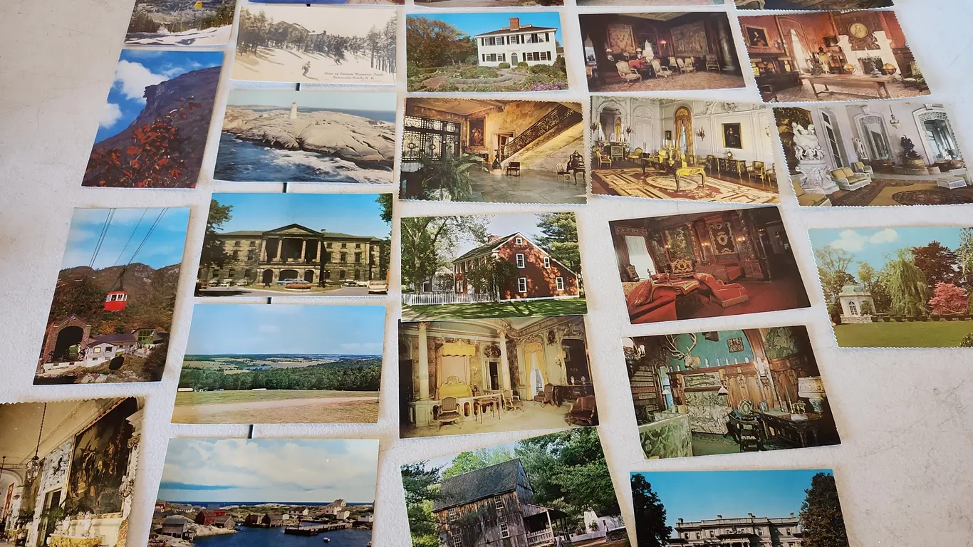 25 Vintage Postcards, See Photos