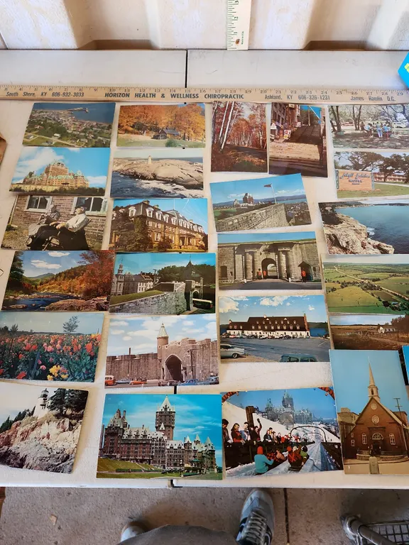 25 Vintage Postcards, See Photos