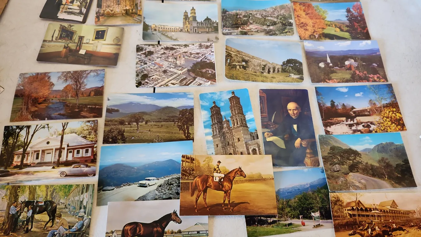 25 Vintage Postcards, See Photos