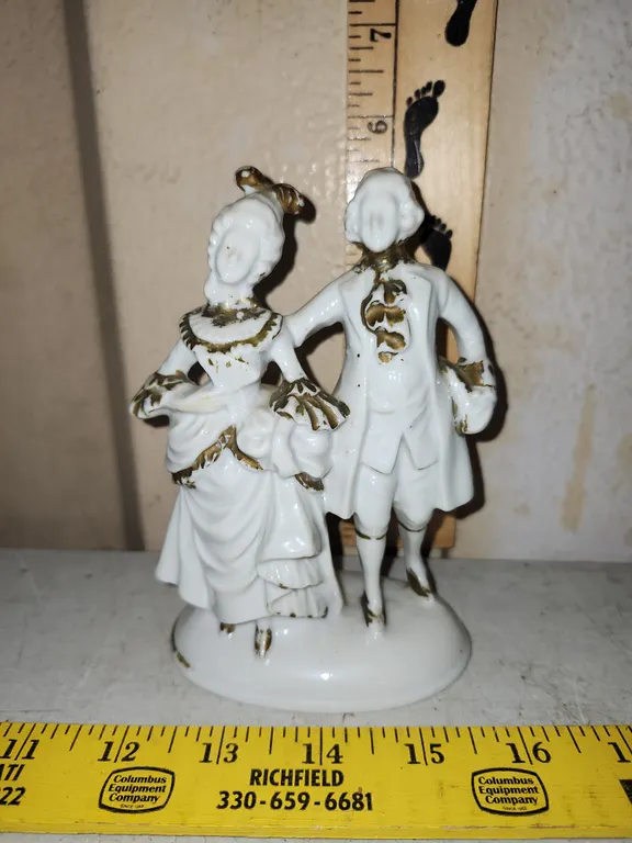 Vintage Porcelain Victorian Style Figure