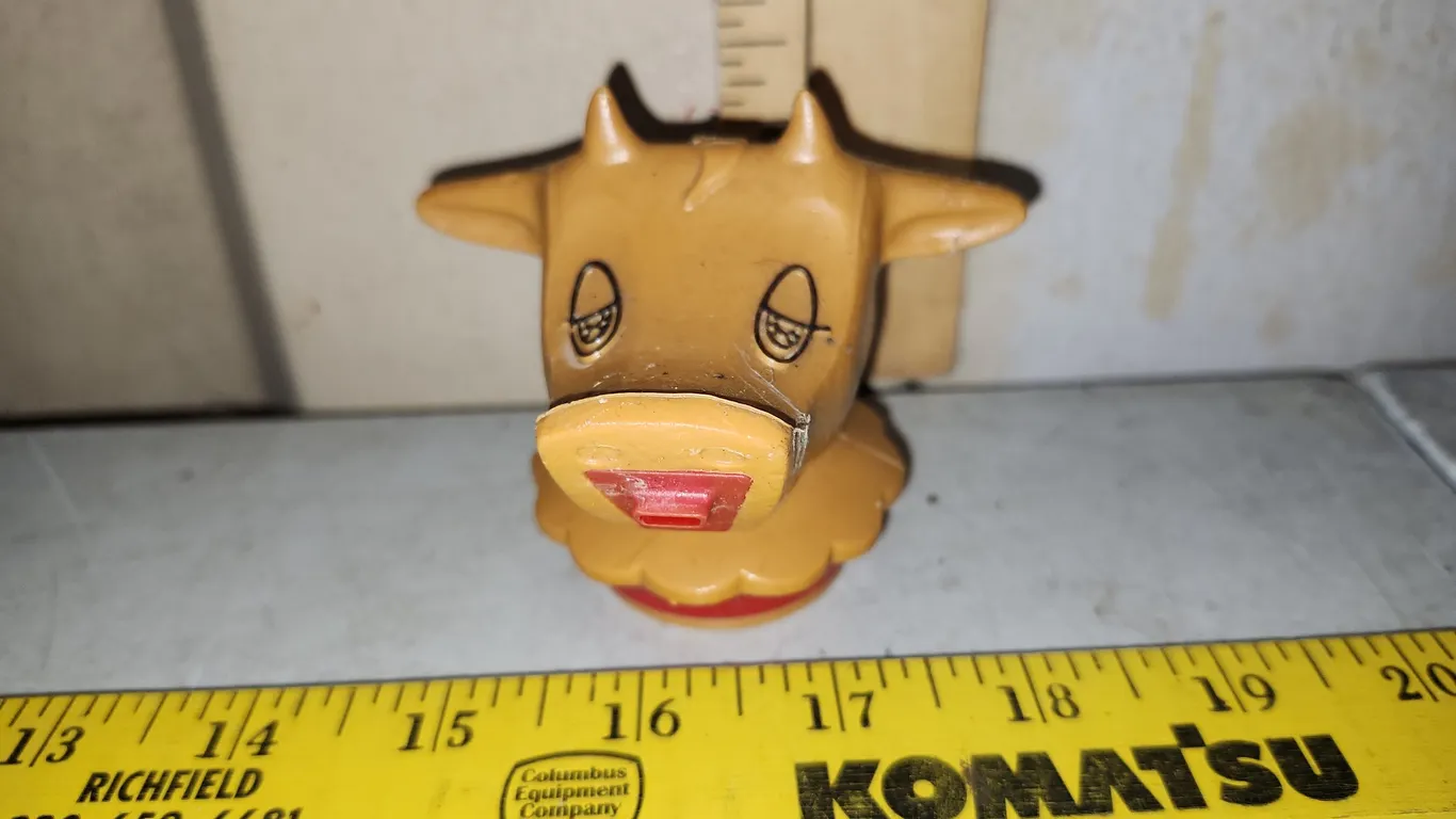 Vintage Whirley Industries Moo-Cow Creamer Lid/Head