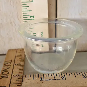 Vintage/Antique Fry Oven Glass Custard Cup 1927-4