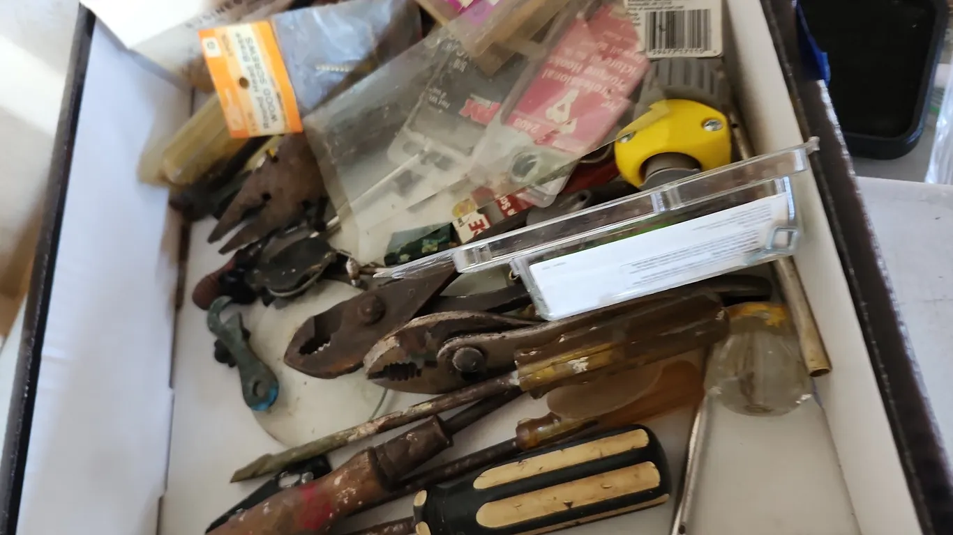 Assorted Tools & Hardware
