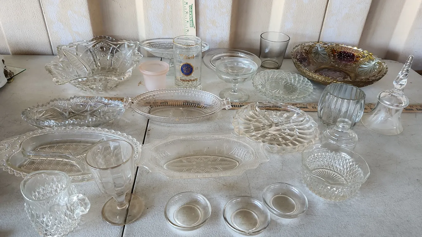 Assorted Glassware, See Photos