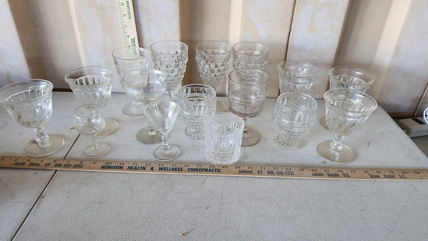 Assorted Glass Stemware, See Photos