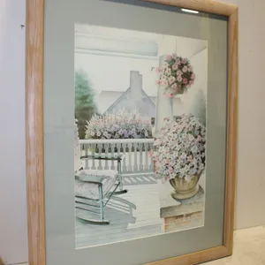 Porch Garden Print