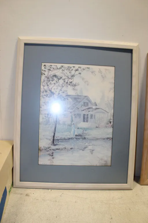 Cottage Landscape Print