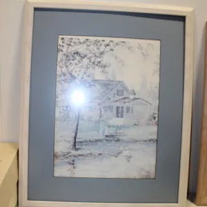 Cottage Landscape Print