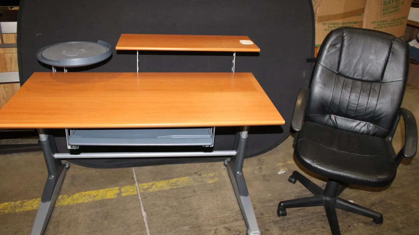 Computer Desk & Chair