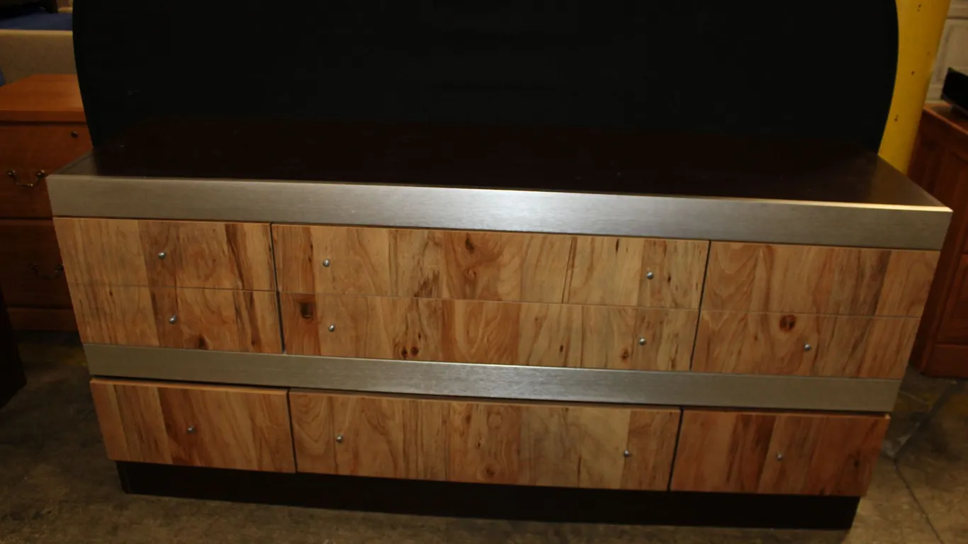 Contemporary Six-Drawer Dresser
