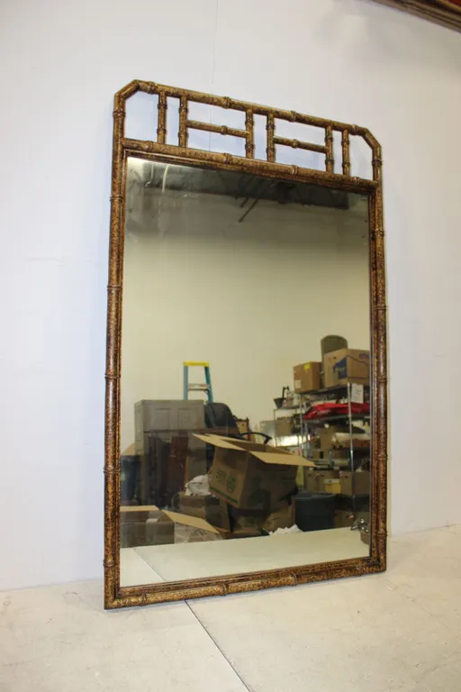 Bamboo Wall Mirror