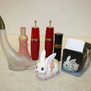 Perfume Bottles & Bunny