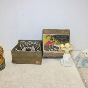 Clown Bank & Figurines
