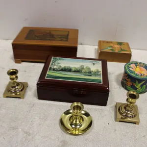 Decorative Boxes & Candlesticks