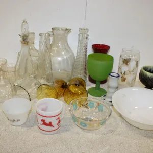 Glass Drinkware & Décor