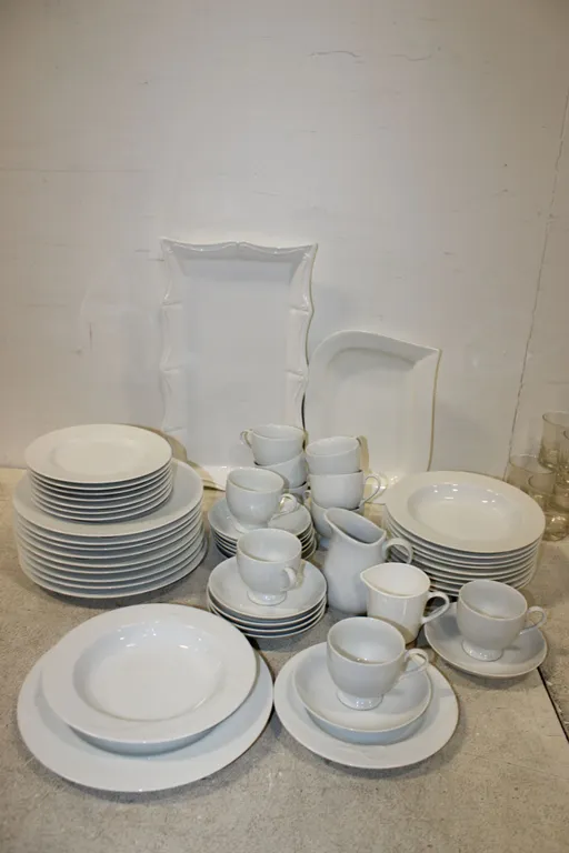 White Dinnerware