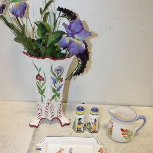 French Faience Quimper Pottery
