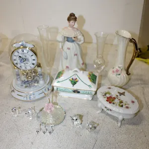 Porcelain & Crystal Decor