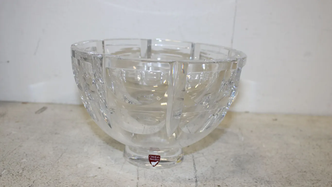 Orrefors Crystal Bowl