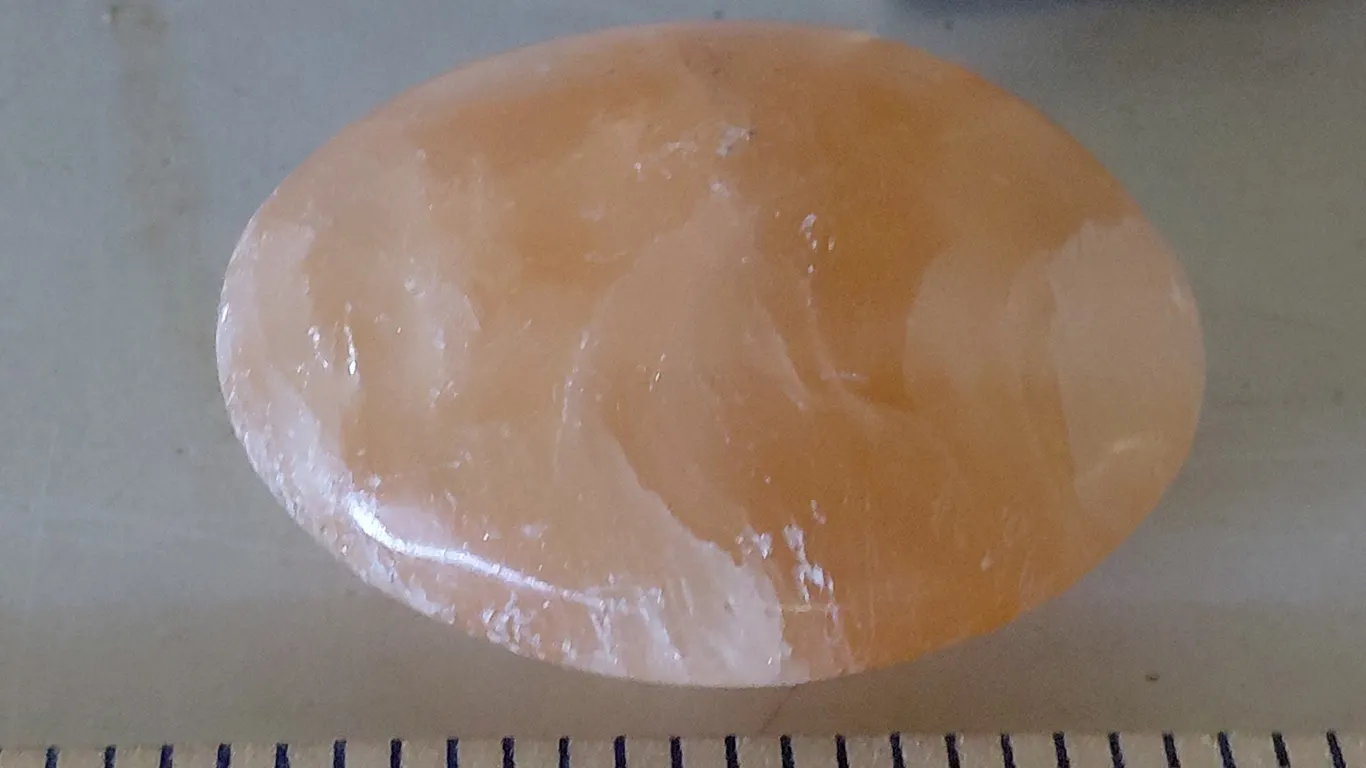 Orange Calcite Palmstone