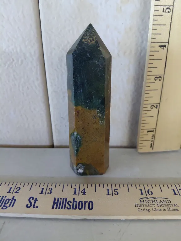 Ocean Jasper Crystal Tower 4.75" Tall