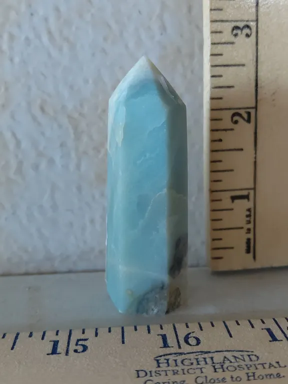 Caribbean Calcite Crystal Tower Point 2.75" Tall