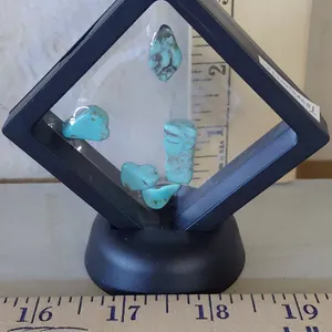 5 Pc Turquoise In Display Case