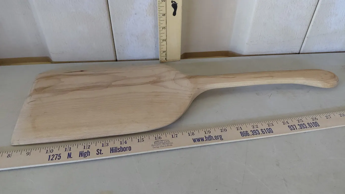 Alaska Wooden Spoon Company Oven Spatula 6.5"X22"